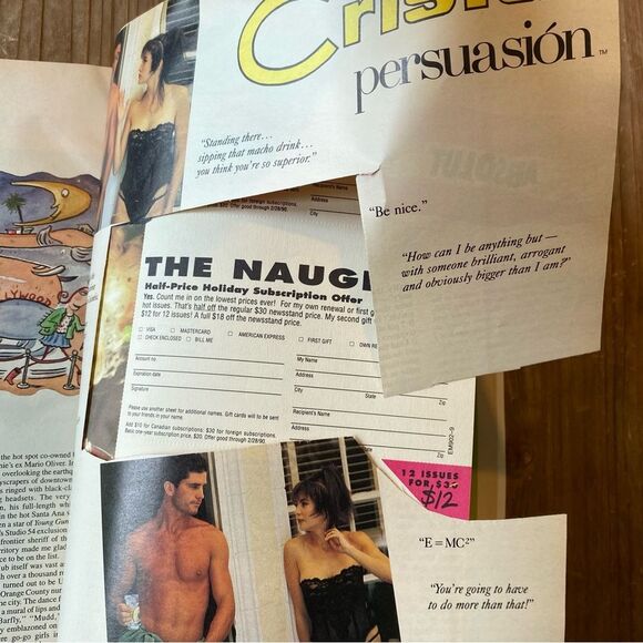 Vtg December 1989 Andy Warhol's Cover ART Interview Magazine Jessica Lange - Picture 6 of 16